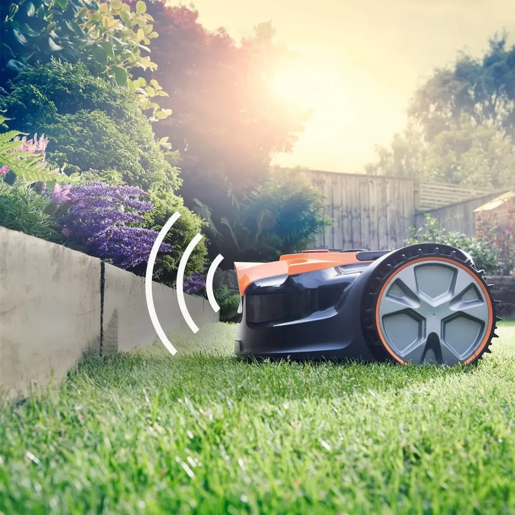 Lawnmaster Tondeuses Robot OcuMow sans cable meilleures tondeuses robot intelligent detecte obstacle