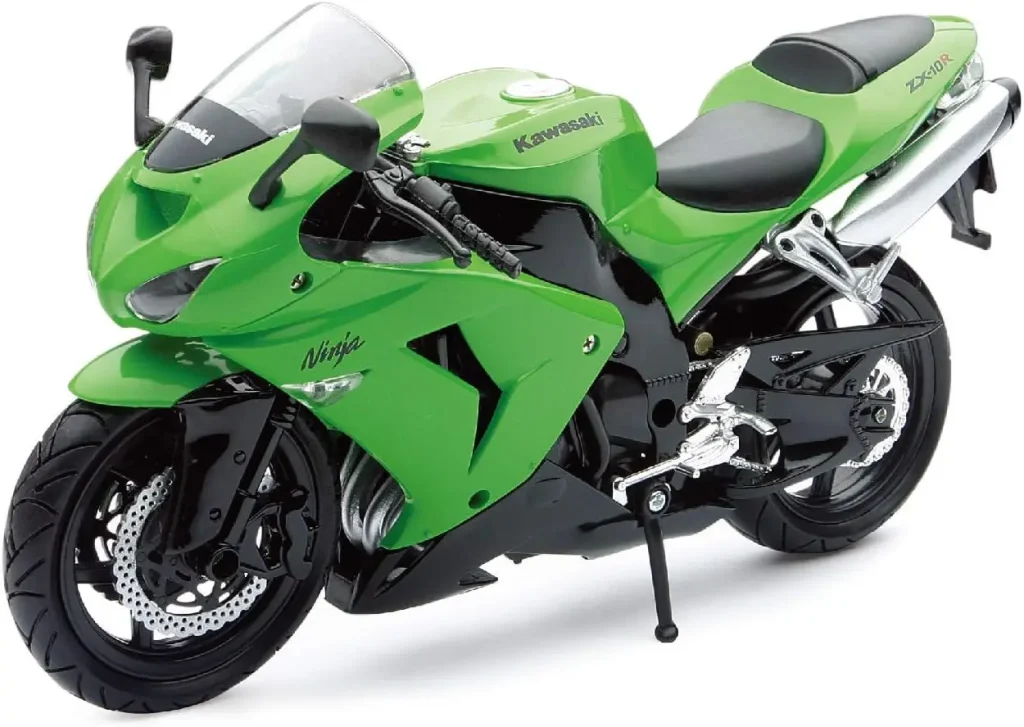Moto pour enfant NewRay Kawasaki Ninja ZX-10R à partir de 8 ans