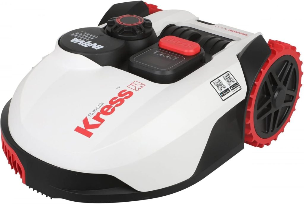 robot tondeuse kress Mission Nano KR101E sans fil