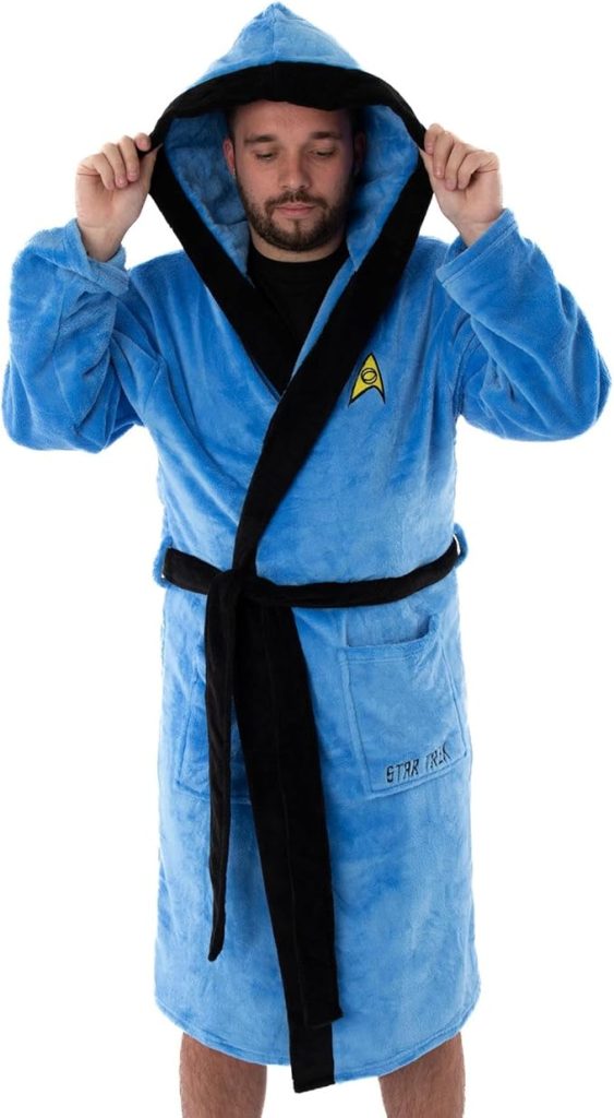 robe de chambre star trek pour homme
